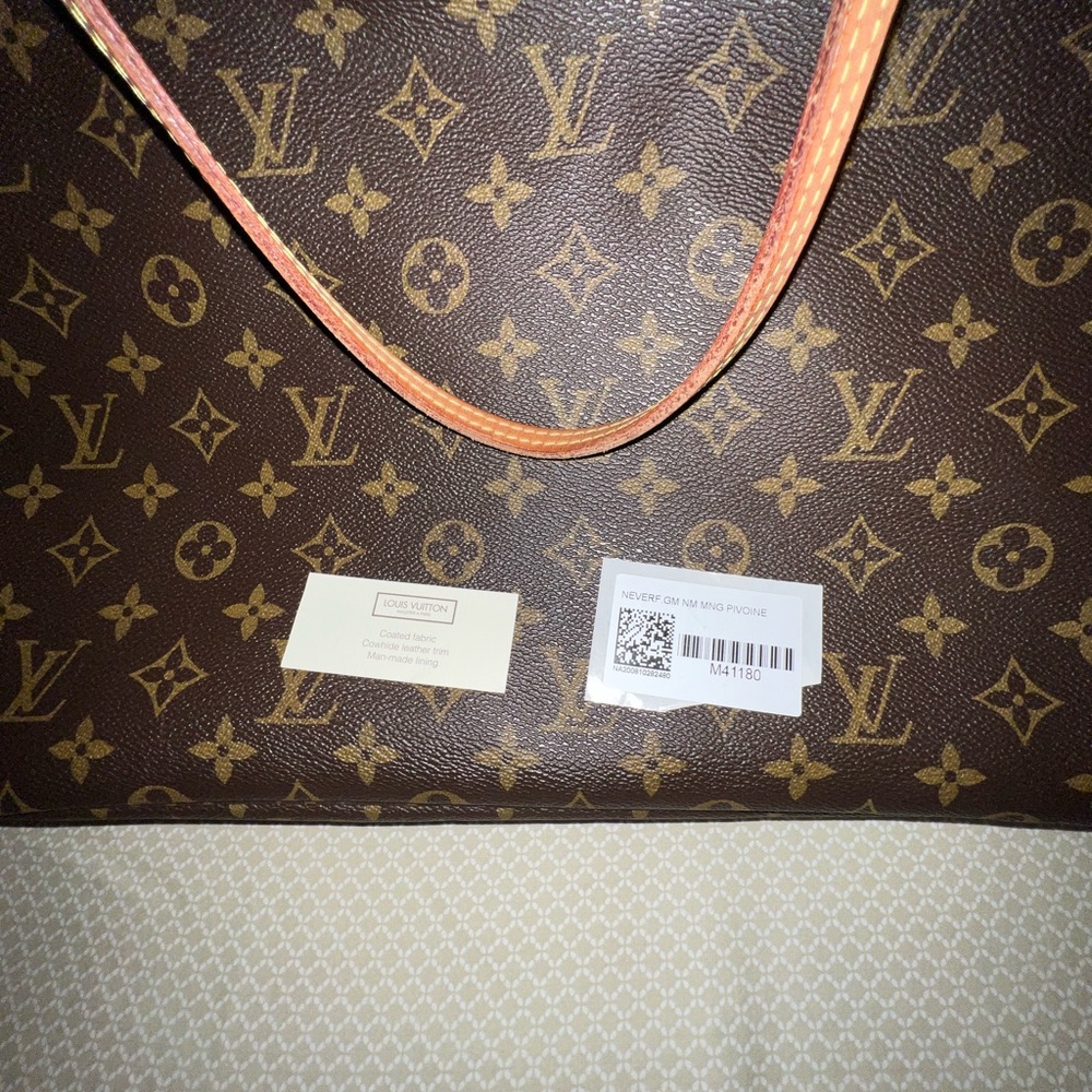Louis Vuitton Brown Monogram Tote - Picture 8 of 8